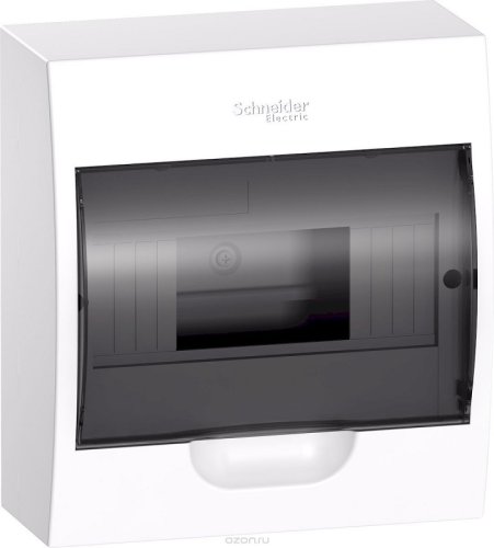 Бокс Systeme Electric EASY 9 ЩРН-П-8 184x200x94 IP40 прозрачная дверь  картинка 